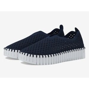 Ilse Jacobsen‎ Women's Tulip 139 Navy TULIP EU38 US 7.5-8 Slip-on Shoes